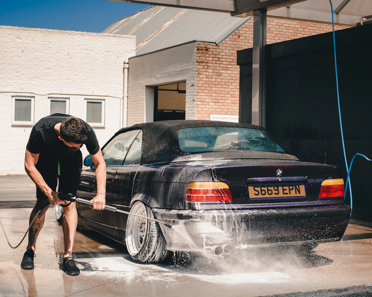 Photo 2 of 4: Full car wash and interior cleaning
