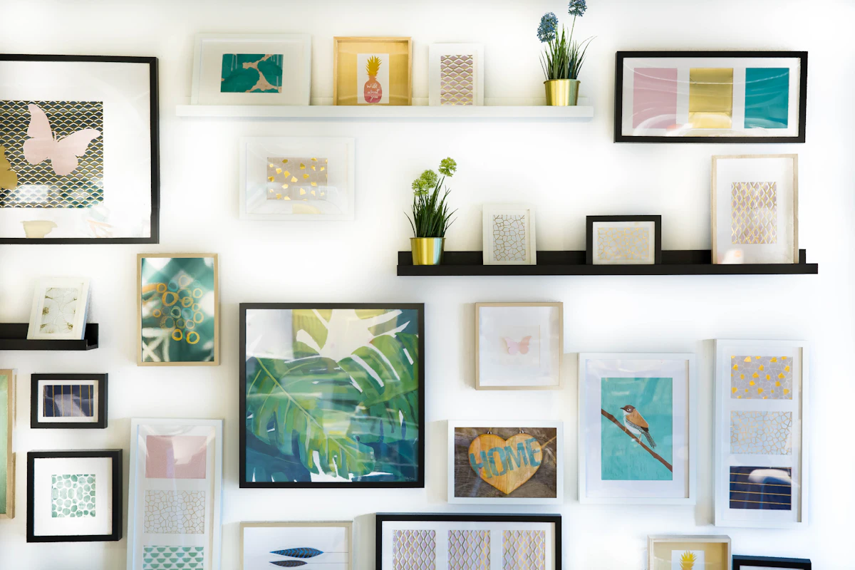 Photo 2 of 2: Mount a TV and hang shelves and frames