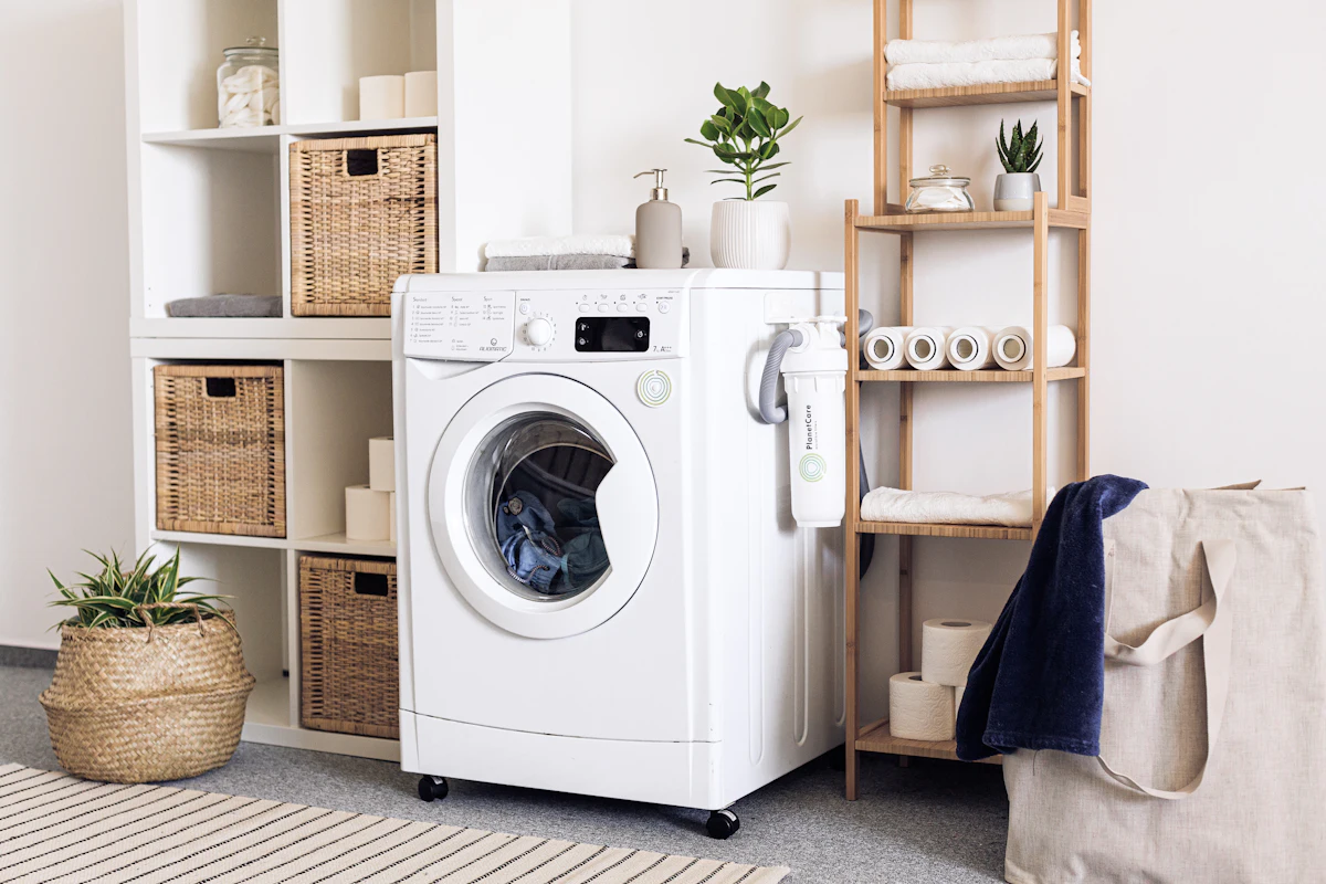 Photo 1 of 2: Service a split AC and check the washing machine